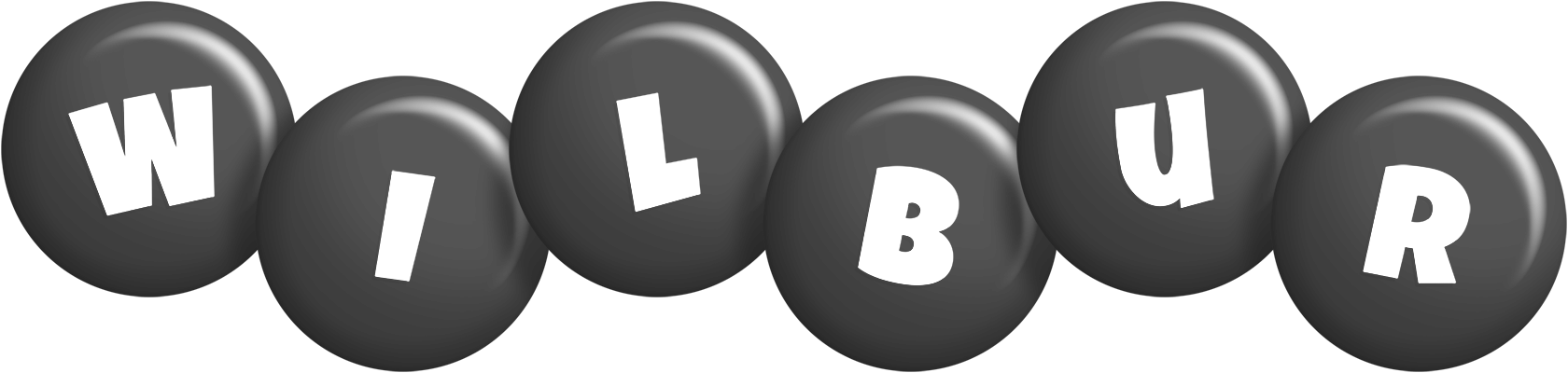 Wilbur candy-black logo