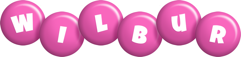 Wilbur candy-pink logo