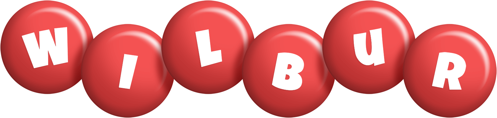 Wilbur candy-red logo