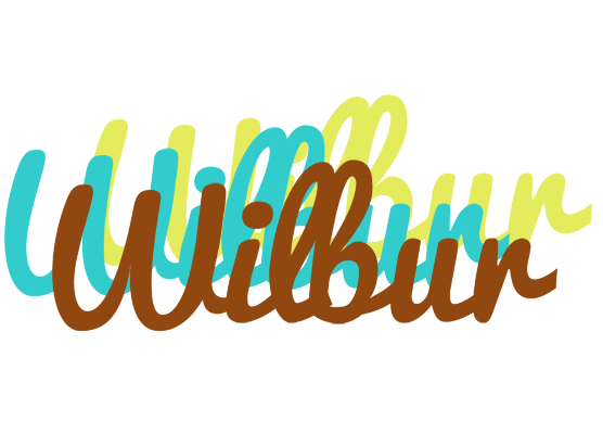 Wilbur cupcake logo