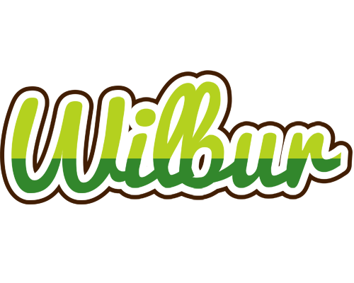 Wilbur golfing logo