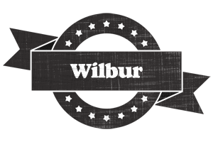 Wilbur grunge logo