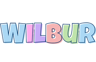 Wilbur pastel logo