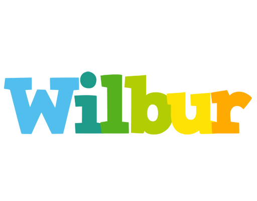 Wilbur rainbows logo