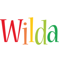 Wilda birthday logo