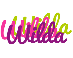 Wilda flowers logo