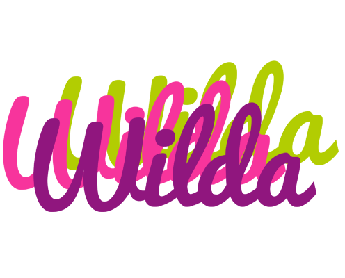 Wilda flowers logo
