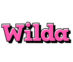 Wilda girlish logo