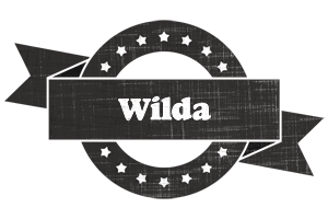 Wilda grunge logo