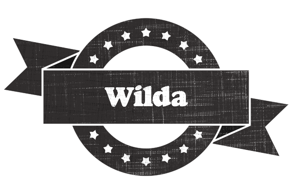 Wilda grunge logo
