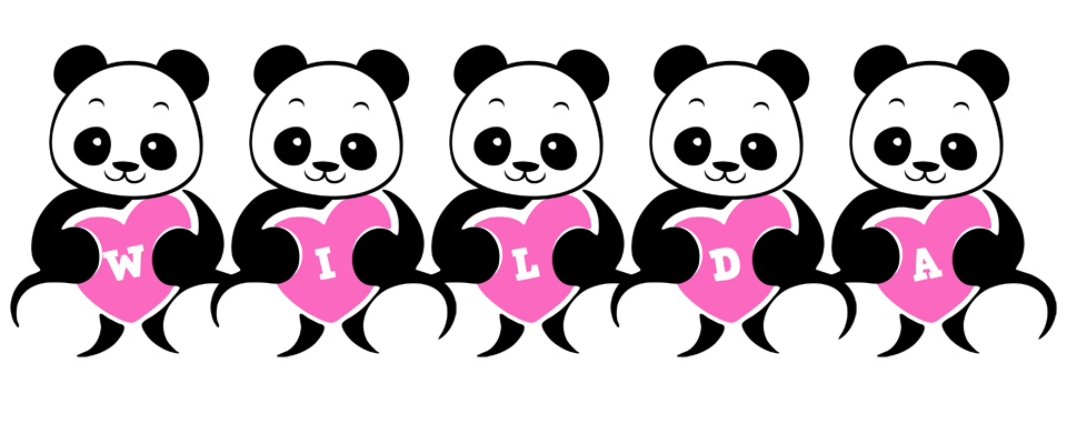 Wilda love-panda logo