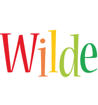 Wilde birthday logo