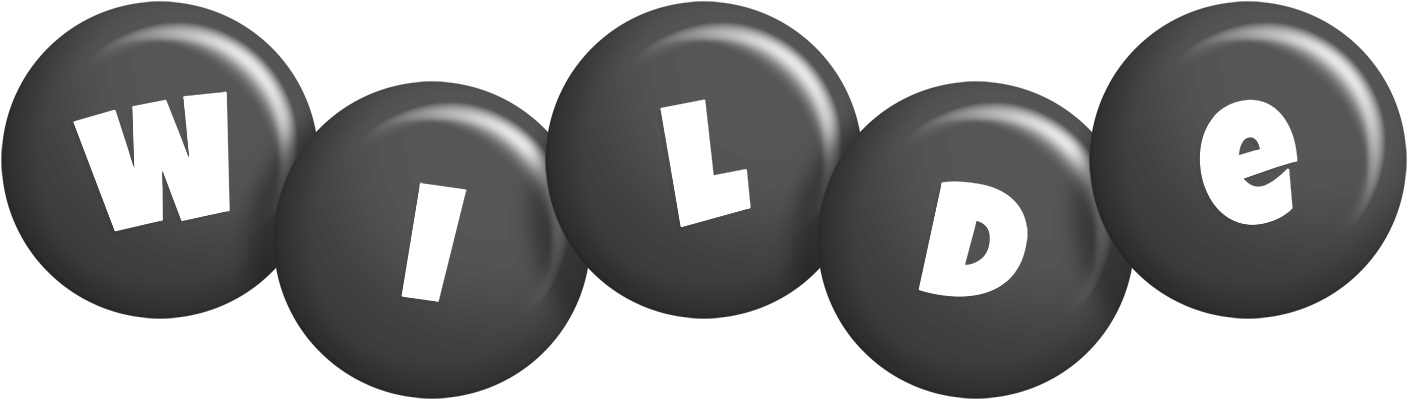 Wilde candy-black logo