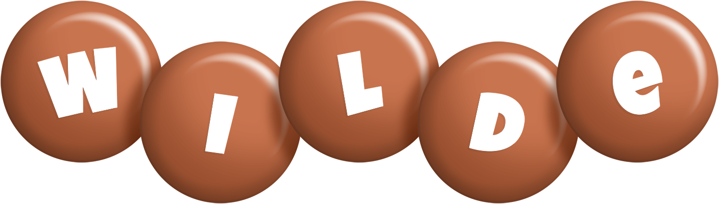 Wilde candy-brown logo