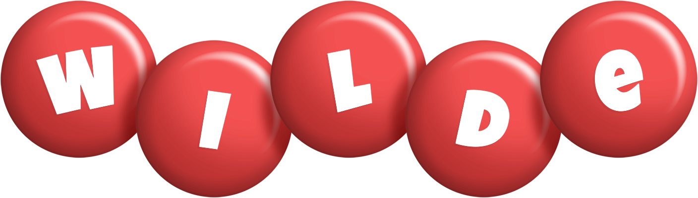 Wilde candy-red logo