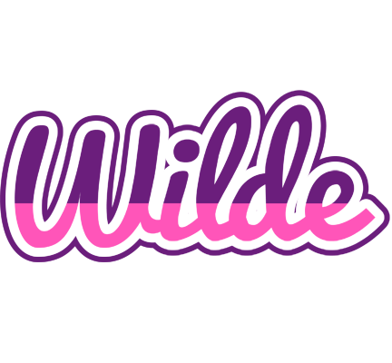 Wilde cheerful logo