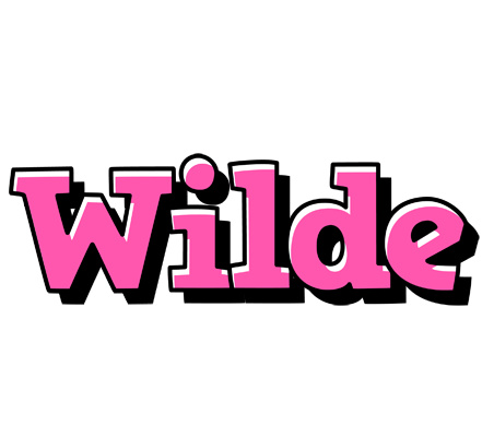 Wilde girlish logo