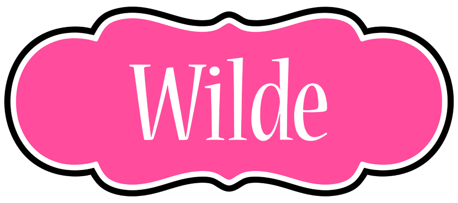 Wilde invitation logo