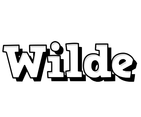Wilde snowing logo