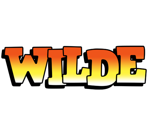 Wilde sunset logo