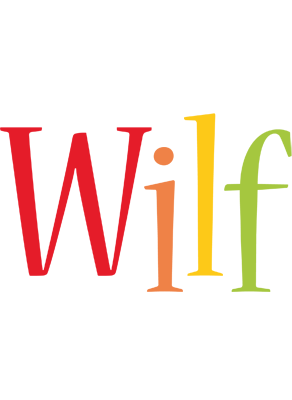 Wilf birthday logo