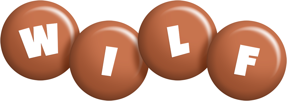 Wilf candy-brown logo