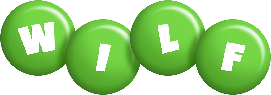 Wilf candy-green logo
