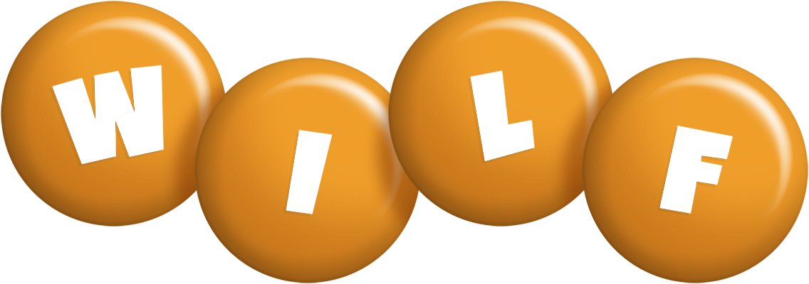 Wilf candy-orange logo