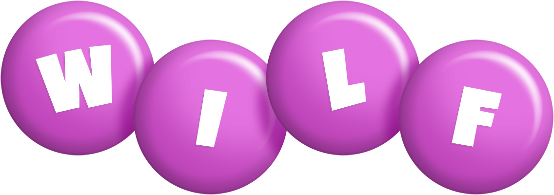 Wilf candy-purple logo