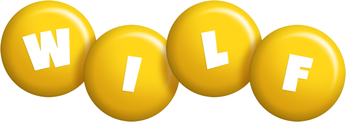 Wilf candy-yellow logo