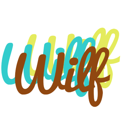 Wilf cupcake logo