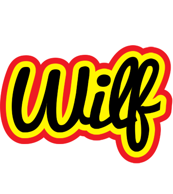 Wilf flaming logo