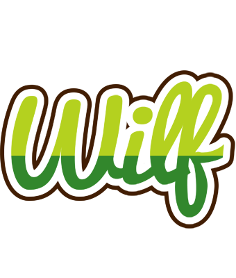 Wilf golfing logo
