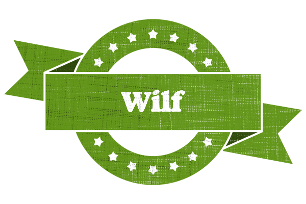 Wilf natural logo