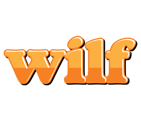 Wilf orange logo