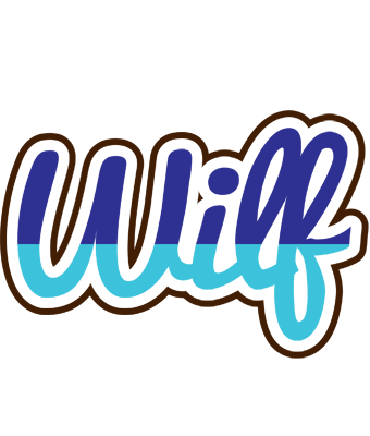 Wilf raining logo