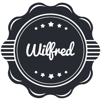 Wilfred badge logo