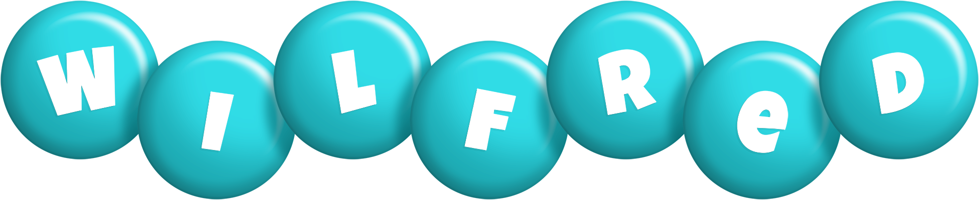 Wilfred candy-azur logo