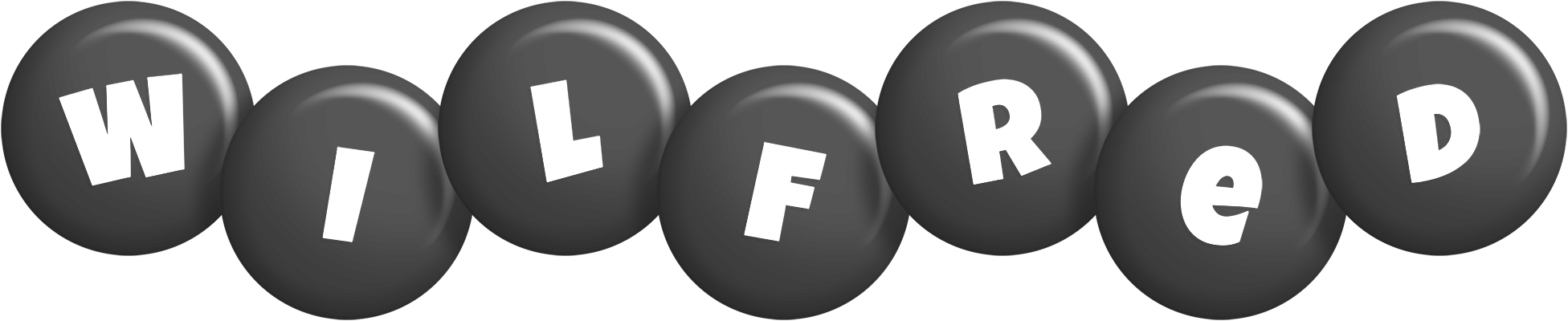 Wilfred candy-black logo