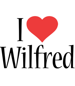 Wilfred i-love logo