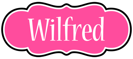 Wilfred invitation logo