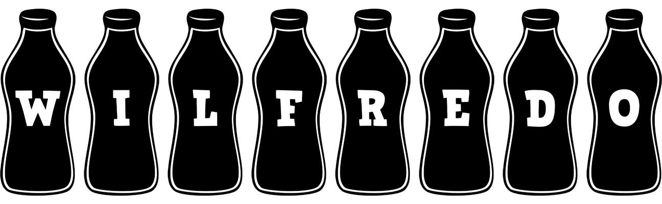 Wilfredo bottle logo