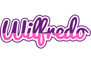 Wilfredo cheerful logo