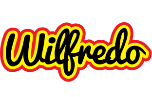 Wilfredo flaming logo