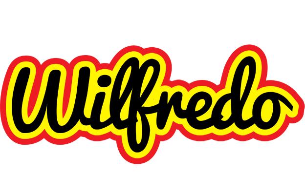 Wilfredo flaming logo