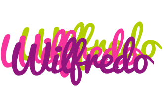 Wilfredo flowers logo