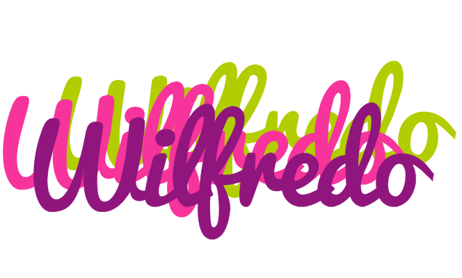 Wilfredo flowers logo