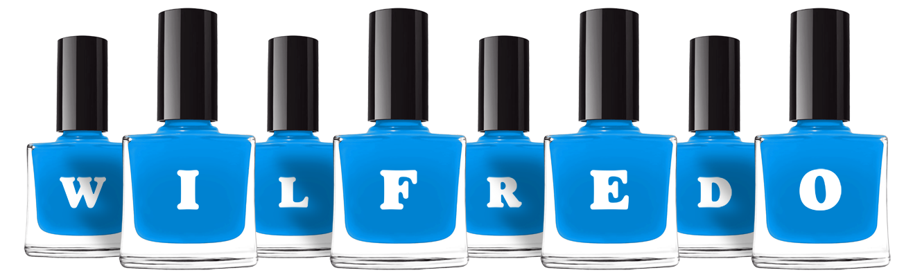 Wilfredo glossy logo