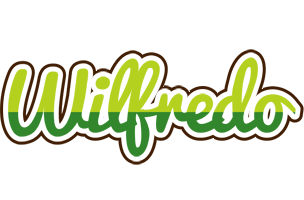 Wilfredo golfing logo