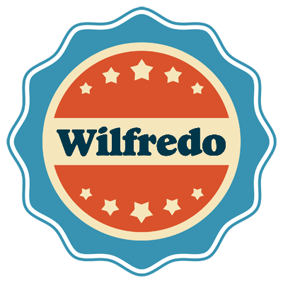 Wilfredo labels logo